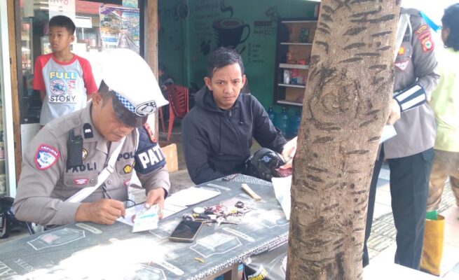 Operasi Keselamatan Pallawa yang memasuki hari ke-7 ini berlangsung di depan Mapolres Palopo, Minggu (16/2/2025). (ist)