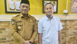 Foto: Bupati Luwu, H Patahudding, bersama Gubernur Sulsel, Andi Sudirman Sulaiman. (ist)